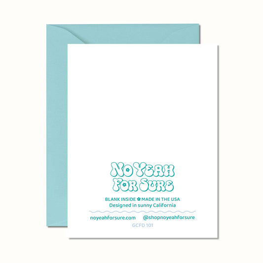 Favorite Child Card | Blue Green