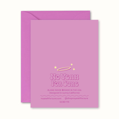 Teenage Girlie In Her Twenties Card