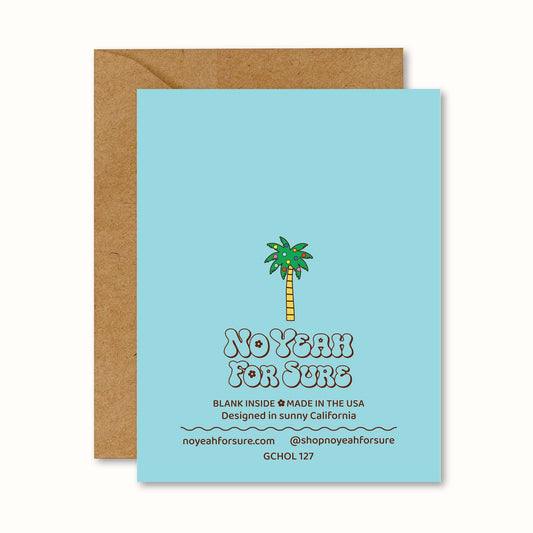 Happy Holidays From Long Beach Card