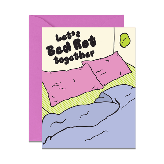 Let's Bed Rot Card