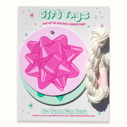 Holiday Bows Gift Tags