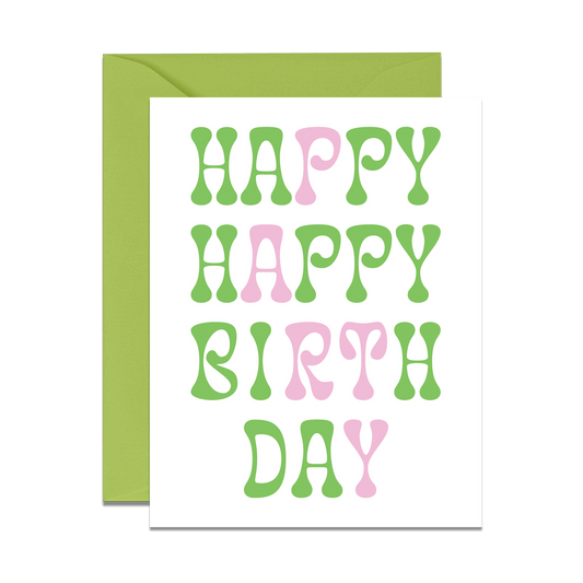 Happy Happy Party Card